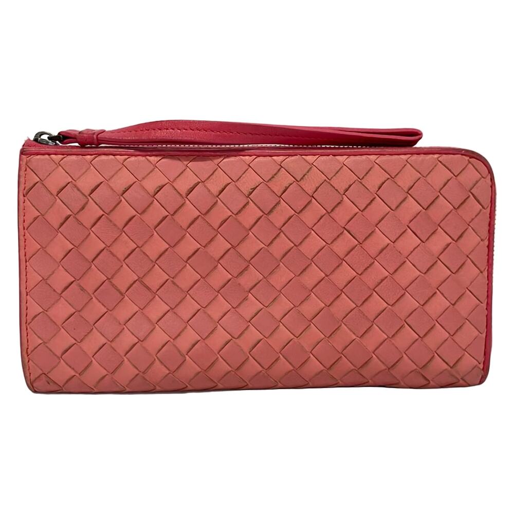 Bottega Veneta Intrecciato Long Wallet 244823